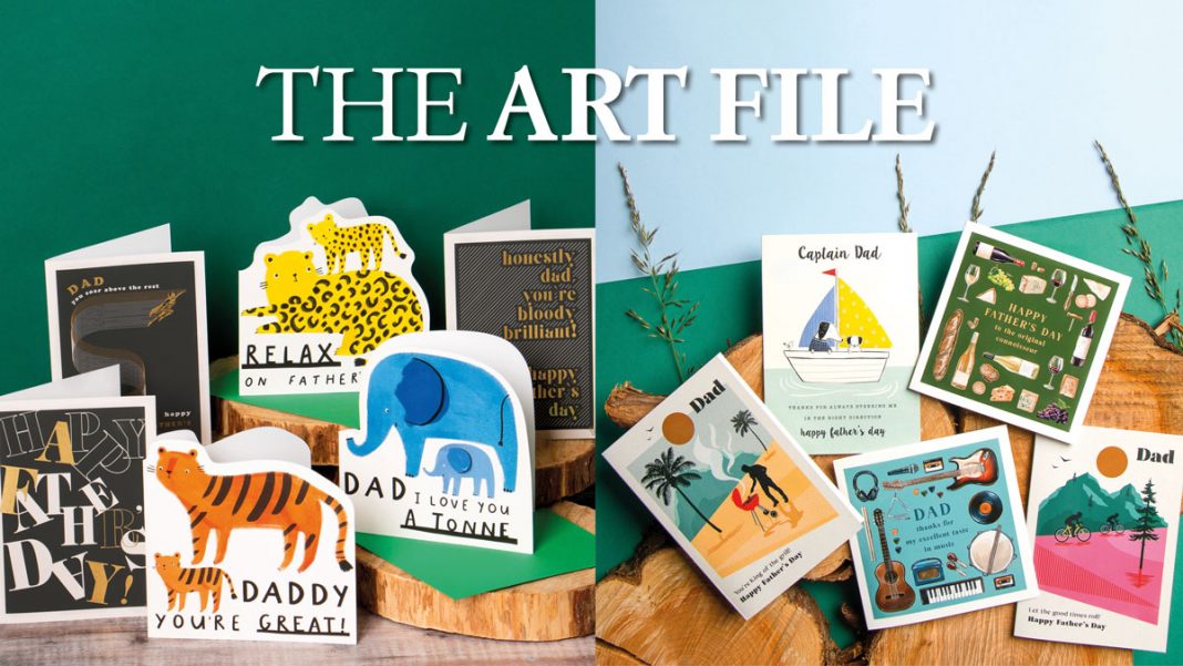 Art file card collections cater for men