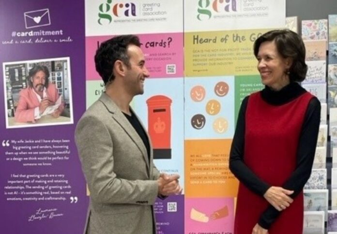 GCA CEO Amanda Fergusson and BBC Breakfast's Ben Boulos