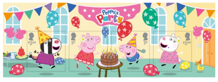 Peppa Pig stamps