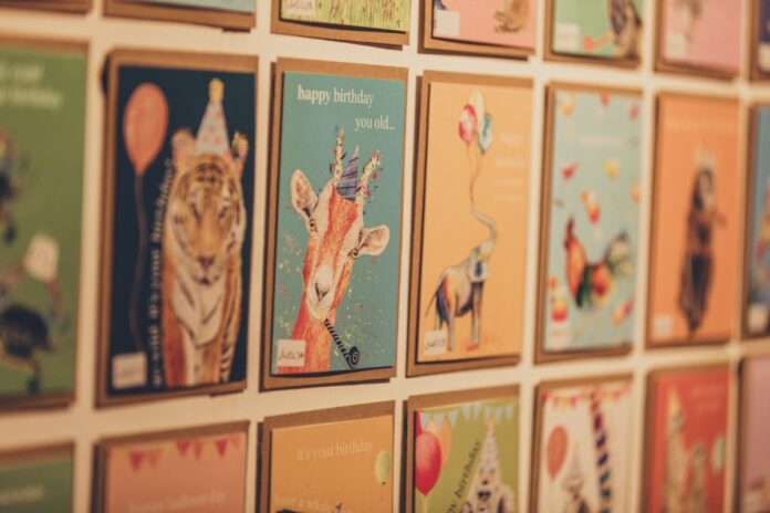 spring fair greeting cards